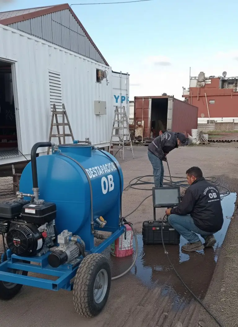 Servicio técnico en zona comercial